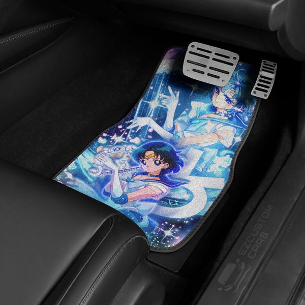 Sailor Mercury Sailor Moon Car Floor Mats Anime Car Accessories