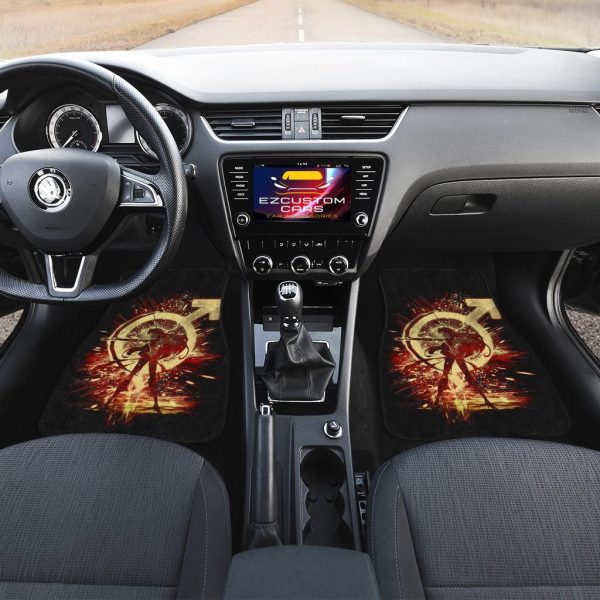 sailor moon anime car floor mats car accessoriessailor mars and symbol lywhq