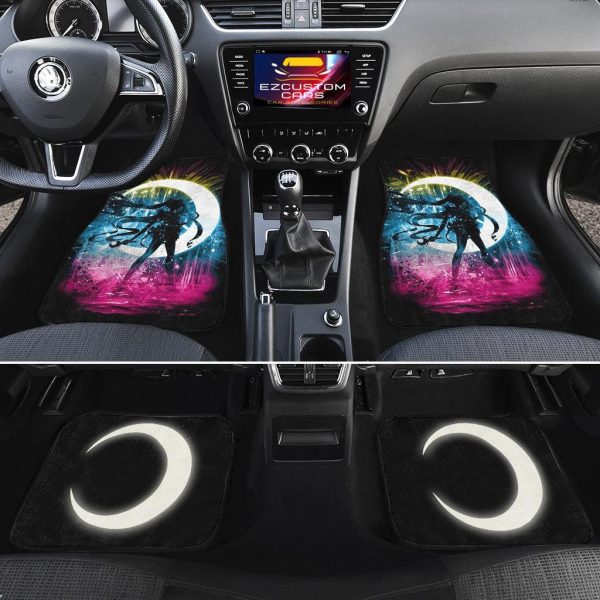 sailor moon anime car floor mats car accessoriessailor moon and symbol iowec