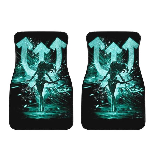 sailor moon anime car floor mats car accessoriessailor neptune and symbol tdaa0