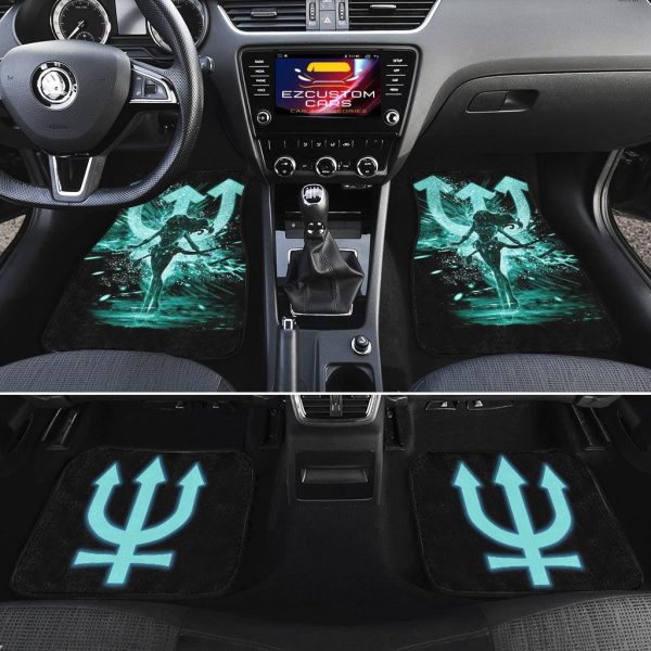 sailor moon anime car floor mats car accessoriessailor neptune and symbol vqcwc