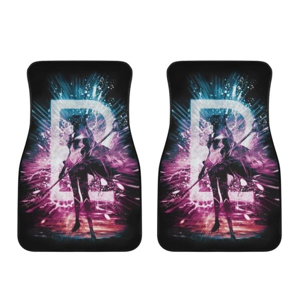 sailor moon anime car floor mats car accessoriessailor pluto and symbol 4orck