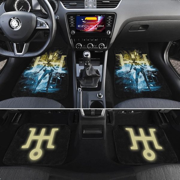 sailor moon anime car floor mats car accessoriessailor uranus and symbol hllqj