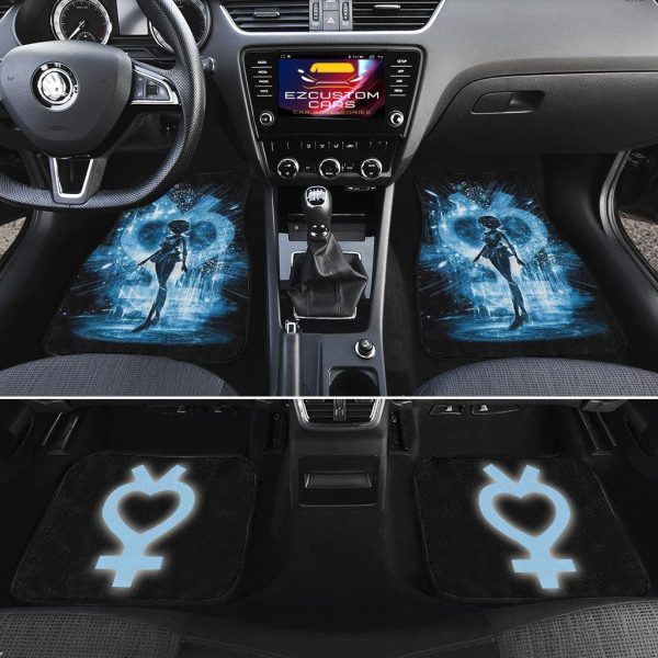 sailor moon anime car floor mats car accessoriessailor venus and symbol oahfo