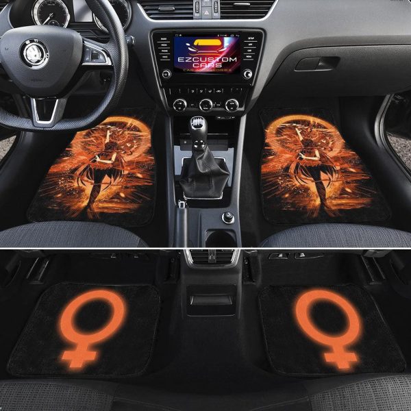 sailor moon anime car floor mats car accessoriessailor venus gifts for fans upst3