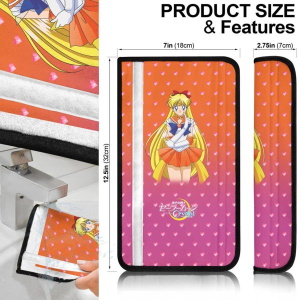 sailor moon anime seat belt covers sailor venus kejru