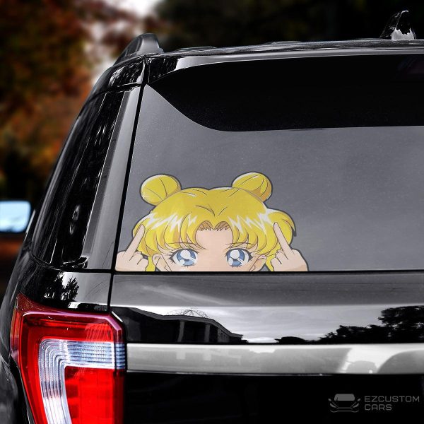 sailor moon car accessories anime car sticker sailor moon rundn