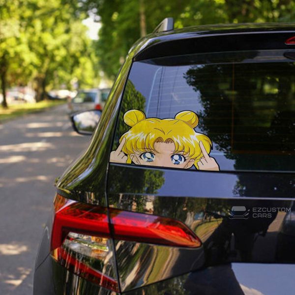 sailor moon car accessories anime car sticker sailor moon v7chm