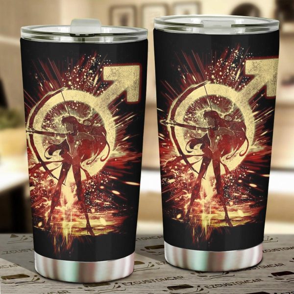 Sailor Moon Car Accessories Anime Car Tumblers Cup Sailor Moon and Symbol