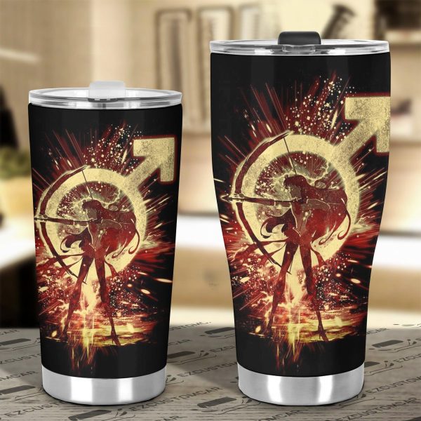 sailor moon car accessories anime car tumblers cup sailor mars and symbol eu0av