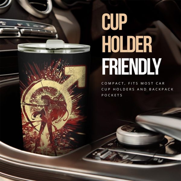 sailor moon car accessories anime car tumblers cup sailor mars and symbol pb0yo