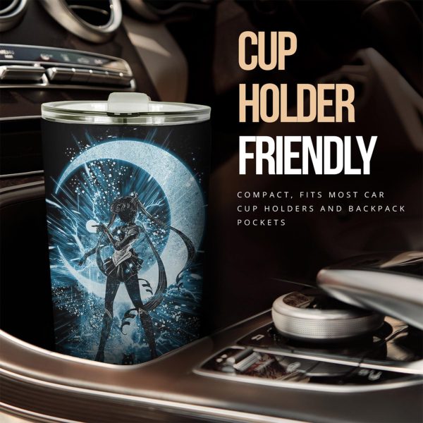 sailor moon car accessories anime car tumblers cup sailor moon and dead moon xpzjq