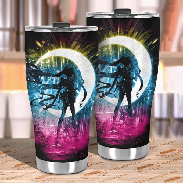 sailor moon car accessories anime car tumblers cup sailor moon and symbol fhavu