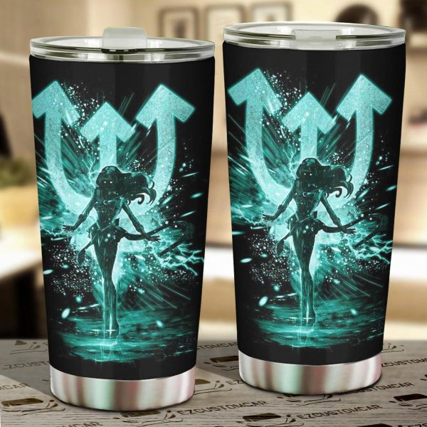 Sailor Moon Tumbler Cup Anime Car Accessories Sailor Neptune
