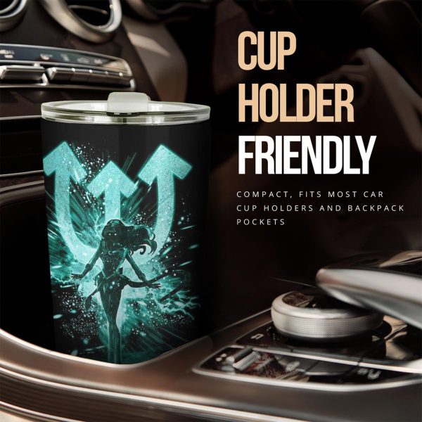 sailor moon car accessories anime car tumblers cup sailor neptune and symbol kz6ni