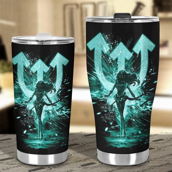 sailor moon car accessories anime car tumblers cup sailor neptune and symbol yiful