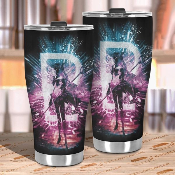 sailor moon car accessories anime car tumblers cup sailor pluto and symbol nmpde