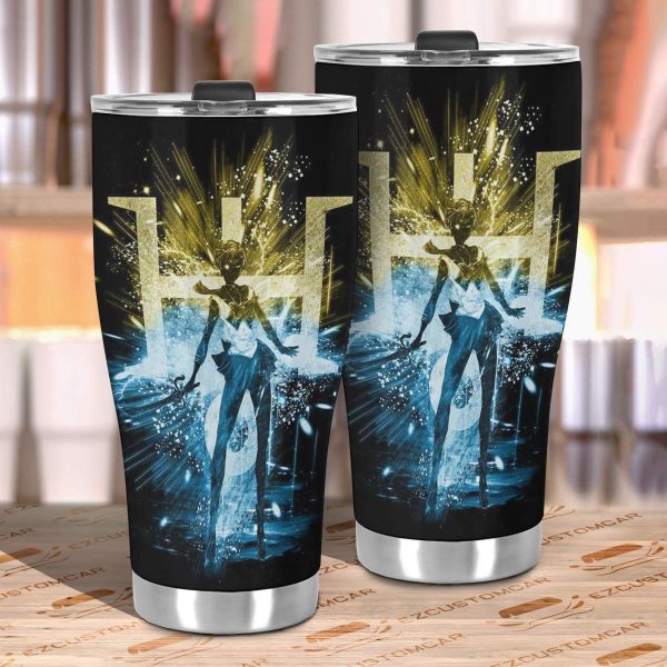 sailor moon car accessories anime car tumblers cup sailor uranus and symbol cpa5g