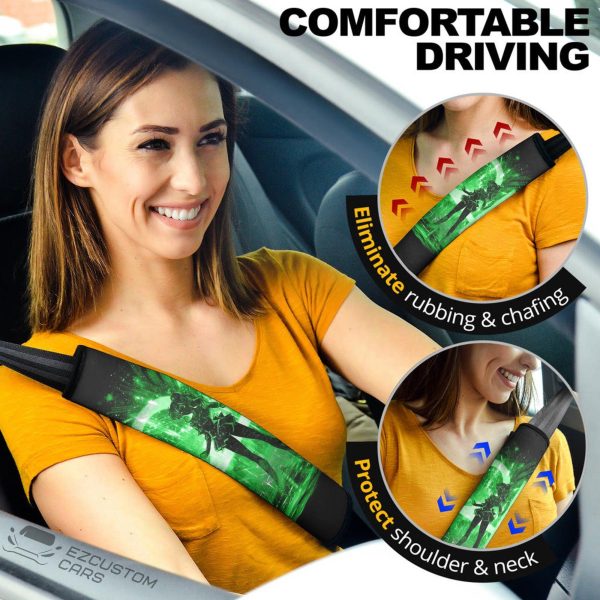 Sailor Moon Custom Car Seat Belt Covers – Perfect accessory for Anime fans!