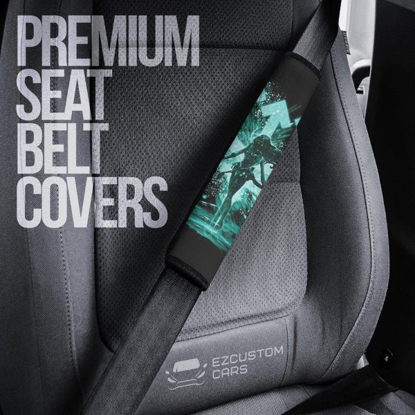 sailor moon car accessories anime seat belt covers sailor neptune and symbol qakhf