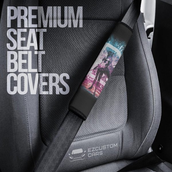 sailor moon car accessories anime seat belt covers sailor pluto and symbol 9yuth