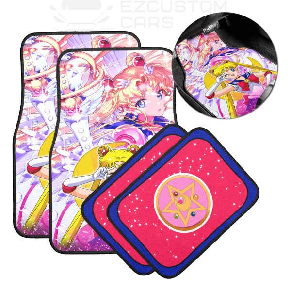 sailor moon car floor mats anime car accessories kvyzd