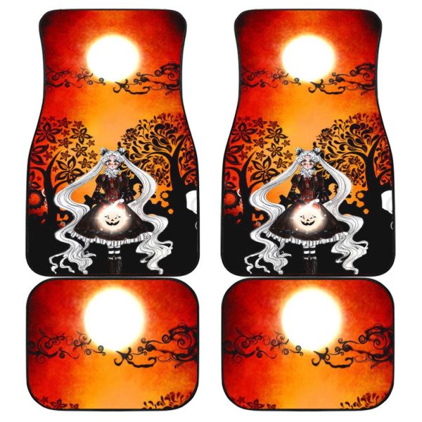 Sailor Moon Sailor Saturn Car Floor Mats Halloween Decor For Cars