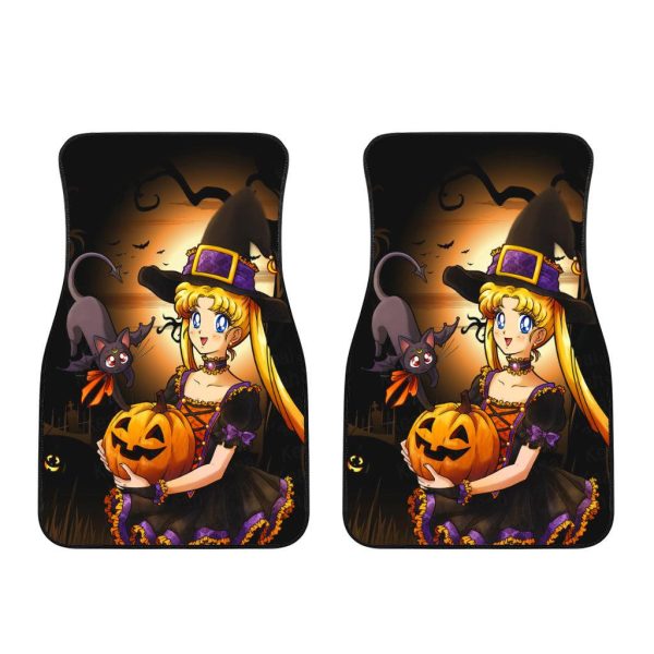 Sailor Moon Car Floor Mats Halloween Decor For Cars