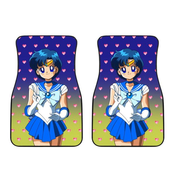 sailor moon car mats anime car accessories sailor mercury svalc
