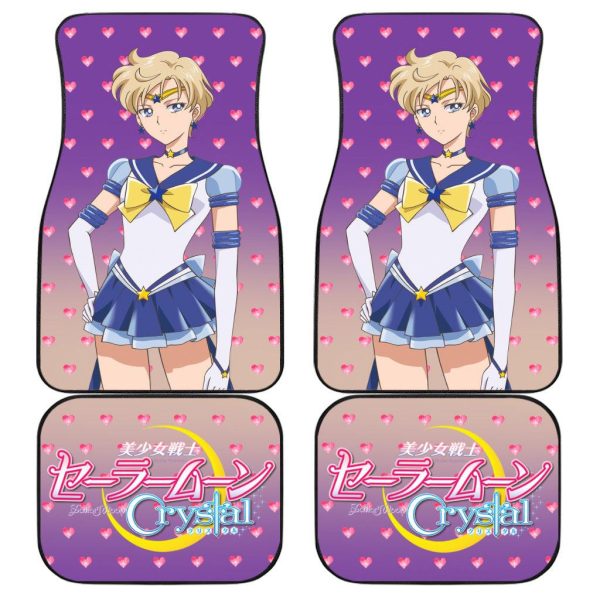 Sailor Moon Anime Car Floor Mats Car AccessoriesSailor Uranus and Symbol