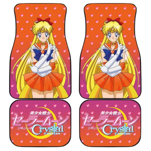 Sailor Moon Sailor Venus Car Floor Mats Anime Car Accessories