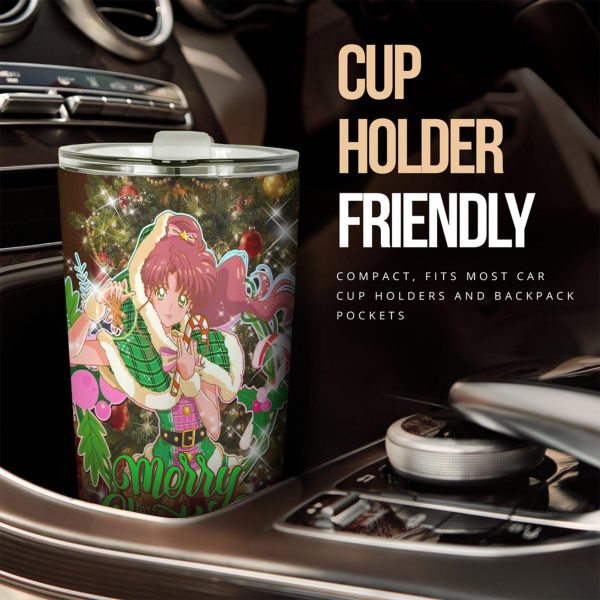 sailor moon christmas car accessories anime car tumblers cup sailor jupiter 3jged