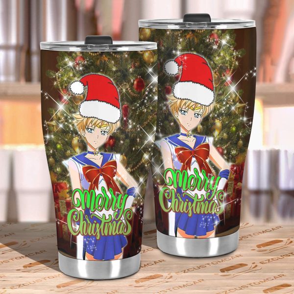 sailor moon christmast car accessories anime car tumblers cup sailor uranus 3l4wb