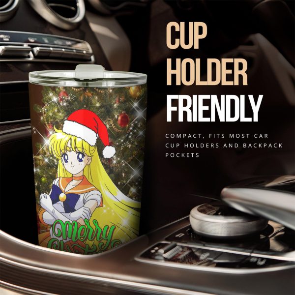 sailor moon christmast car accessories anime car tumblers cup sailor venus roqtb