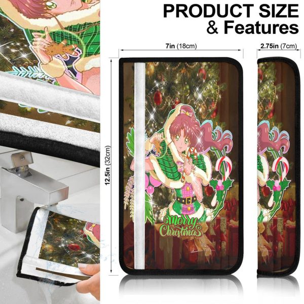 sailor moon christmast car accessories anime seat belt covers sailor jupiter guq6k