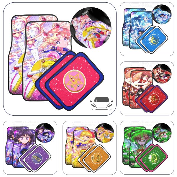 Sailor Moon Crystal Car Floor Mats