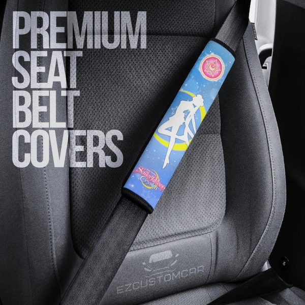 sailor moon custom car seat belt covers perfect accessory for anime fans dzwmj