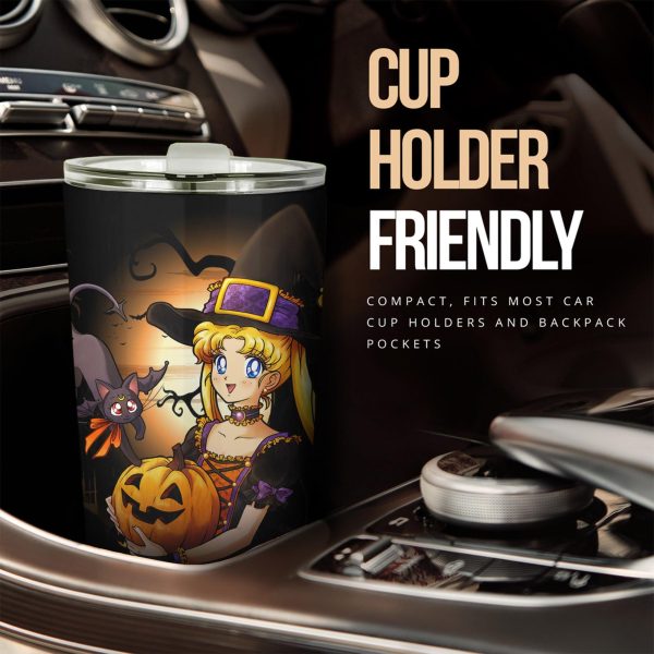 sailor moon halloween car accessories anime car tumblers cup sailor moon and mouse z7rrg