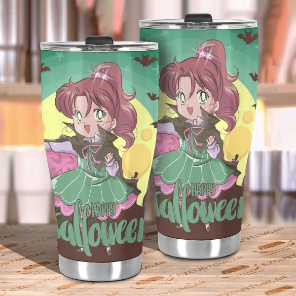 sailor moon halloween car accessories anime car tumblers cup sailor pluto 9acln