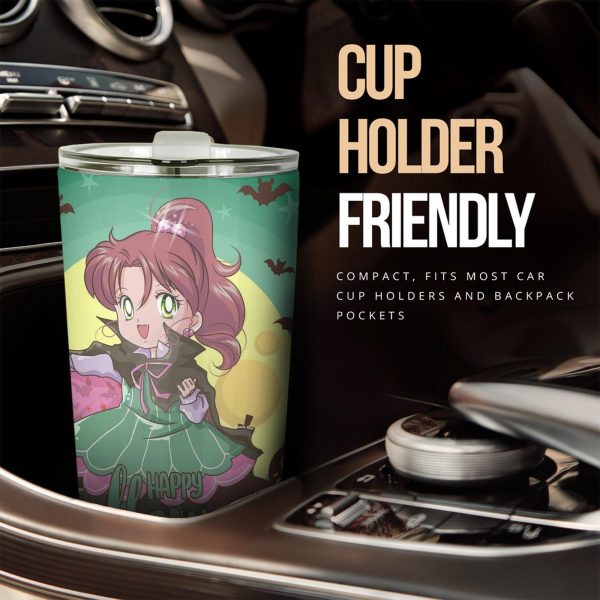 sailor moon halloween car accessories anime car tumblers cup sailor pluto oflar