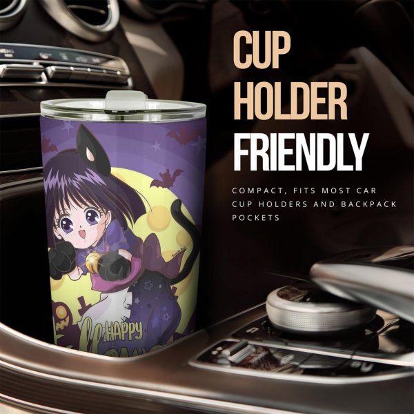 sailor moon halloween car accessories anime car tumblers cup sailor saturn jjdot