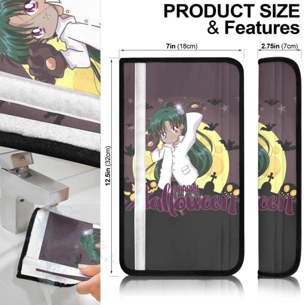 sailor moon halloween car accessories anime seat belt covers sailor jupiter 21kpg