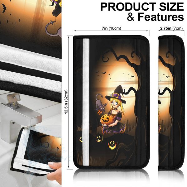 sailor moon halloween car accessories anime seat belt covers sailor moon and mouse ifev4