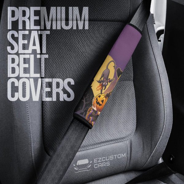 sailor moon halloween car accessories anime seat belt covers sailor moon and pumpkin qfrfh