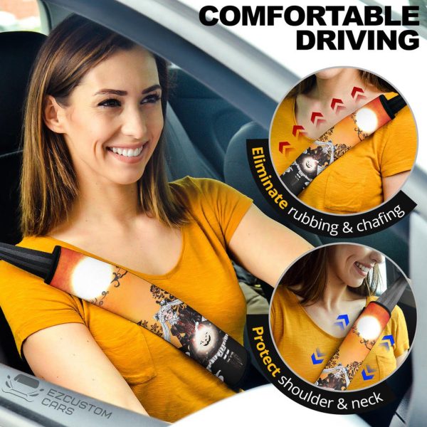 Sailor Moon Halloween Car Accessories Anime Seat Belt Covers Sailor Moon Gifts