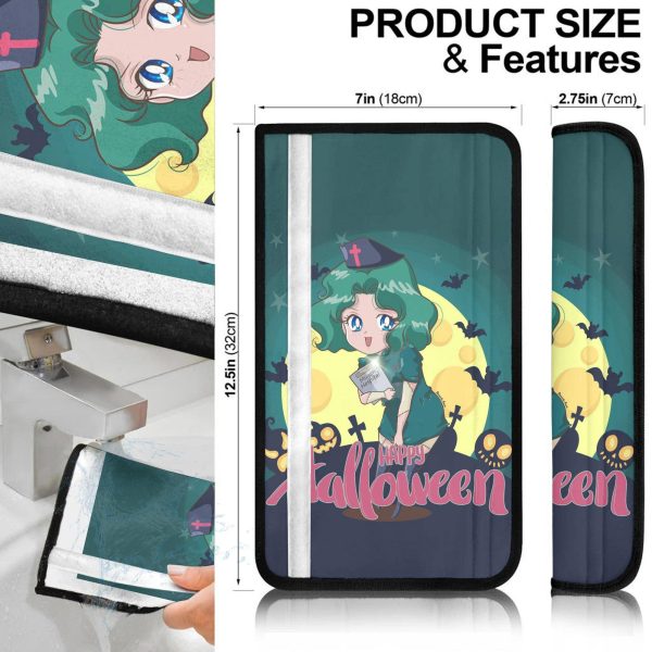 sailor moon halloween car accessories anime seat belt covers sailor neptune nr9fk