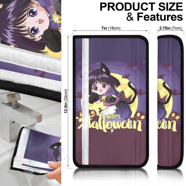 sailor moon halloween car accessories anime seat belt covers sailor saturn k56eb