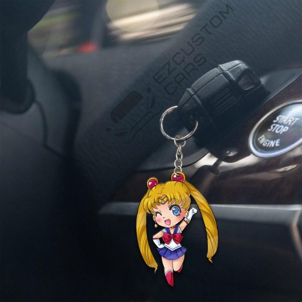 sailor moon keychains custom sailor moon anime car accessories h0wk5