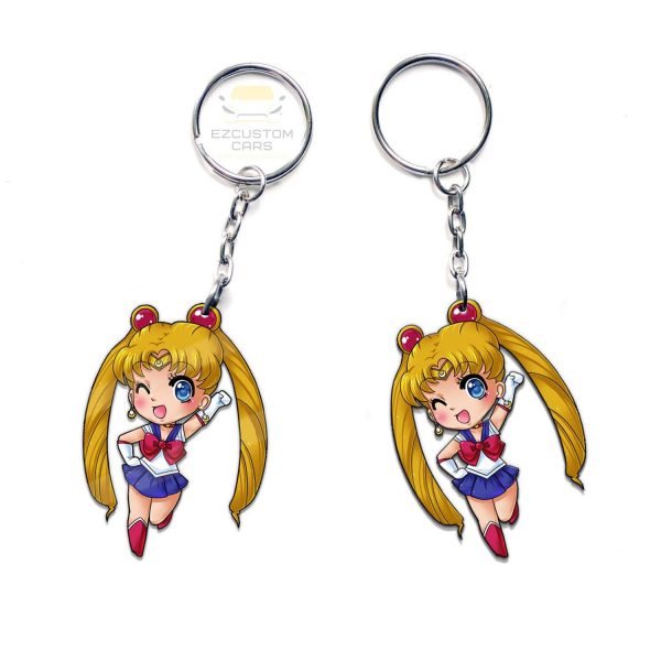 sailor moon keychains custom sailor moon anime car accessories vi0ck