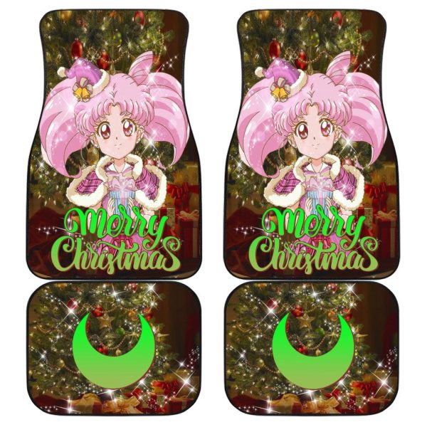 Sailor Moon Sailor Chibi Moon Car Floor Mats Anime Chirstmas Decor For Cars